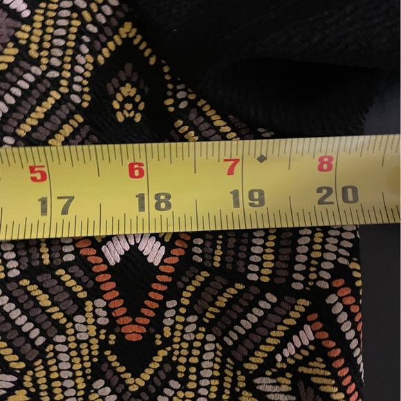 Zara Black Dress with Geometric Pattern - Picture 3 of 4